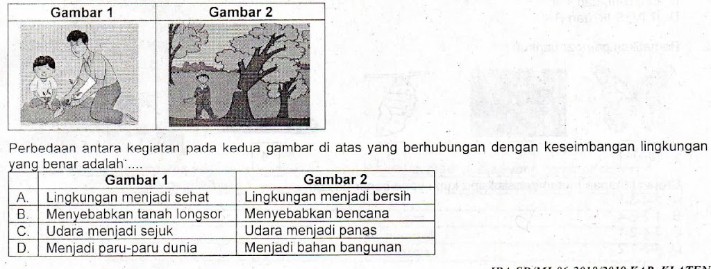 Terbaru Soal Try Out SD IPA 2021 Dengan Pembahasannya 