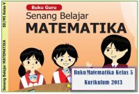 buku matematika kelas 5 kurikulum 2013 revisi 2018 dan 2017